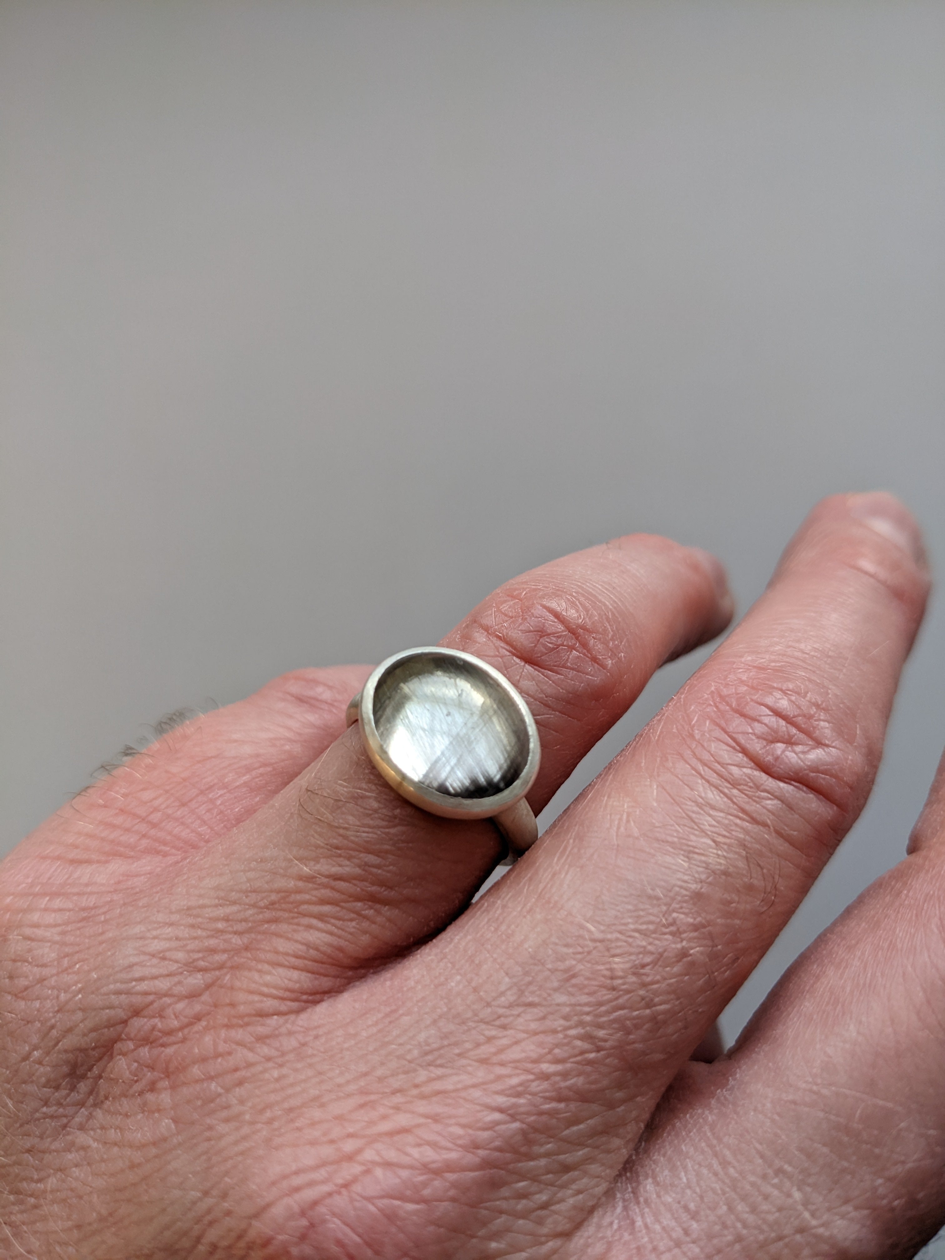 Mirrored Smoke Ring - Size 6.25